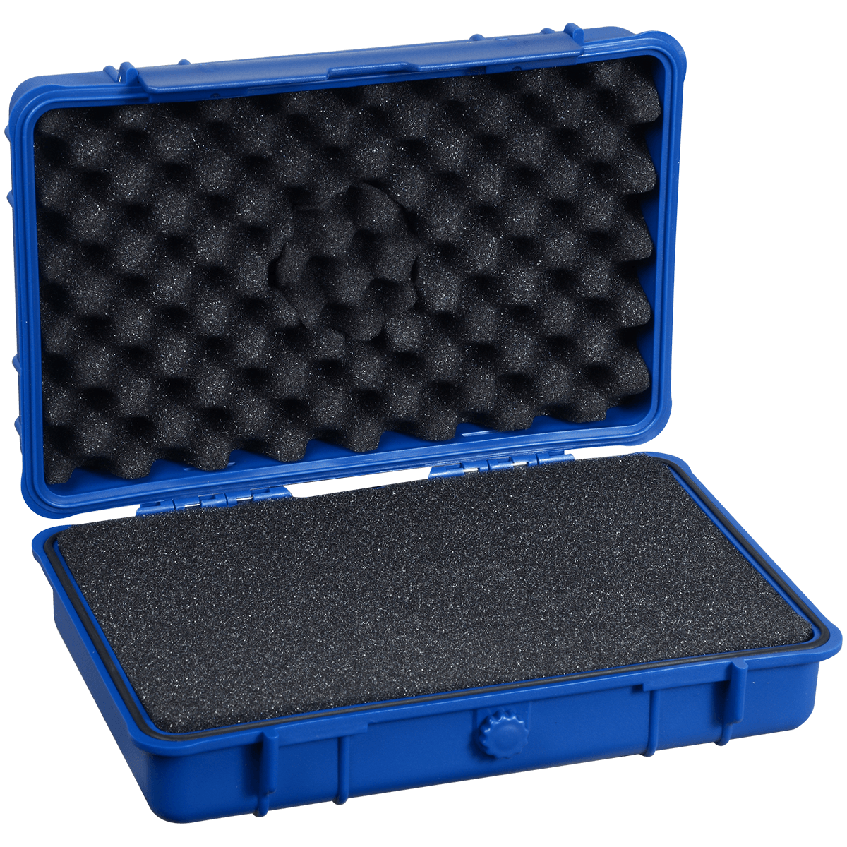 Pk Guardsman Plastic Travel Humidor 5Ct Blue
