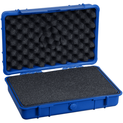 Pk Guardsman Plastic Travel Humidor 5Ct Blue