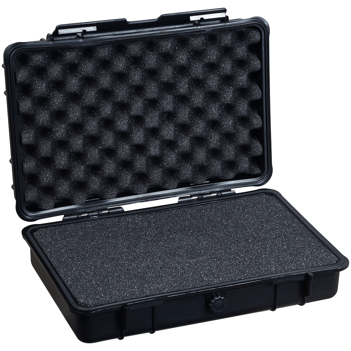 Pk Guardsman Plastic Travel Humidor 5Ct Black