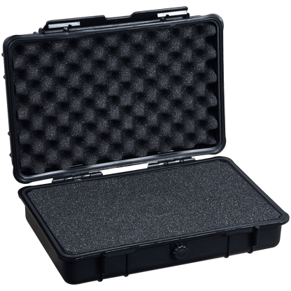 Pk Guardsman Plastic Travel Humidor 5Ct Black