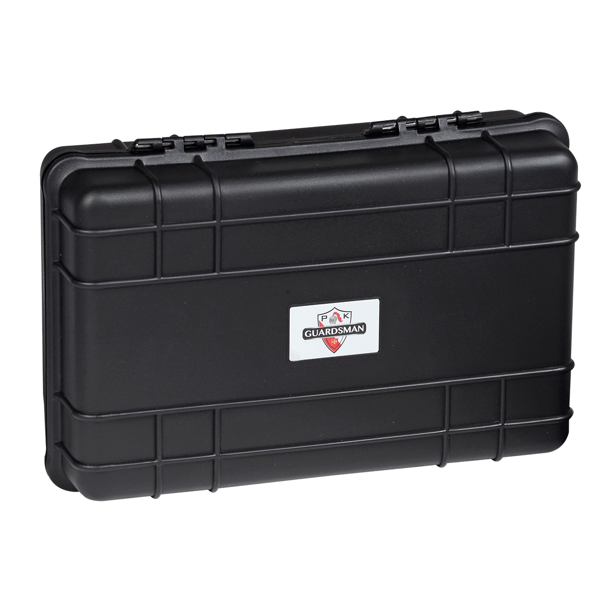 Pk Guardsman Plastic Travel Humidor 5Ct Black