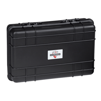 Pk Guardsman Plastic Travel Humidor 5Ct Black