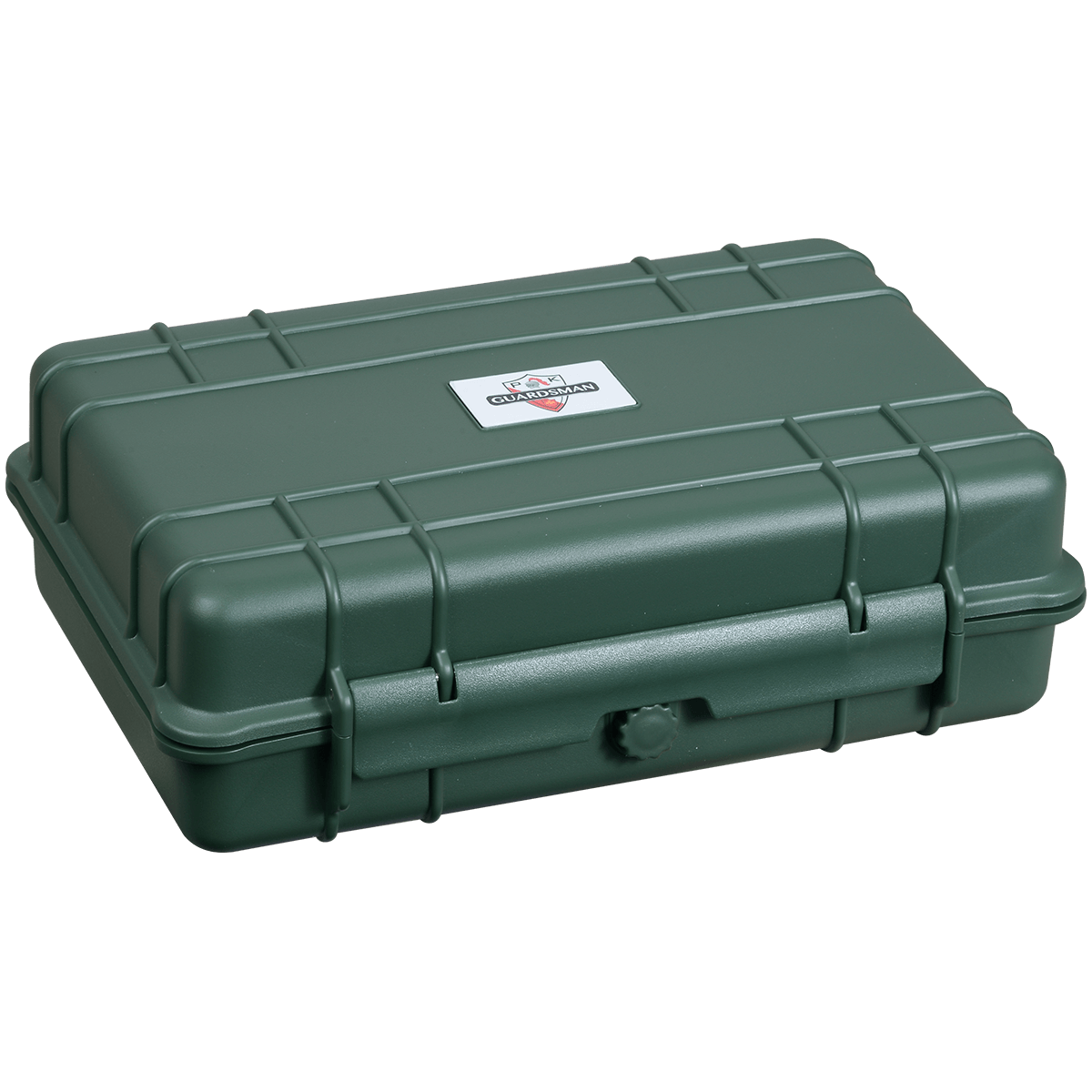 Pk Guardsman Plastic Travel Humidor 5Ct Green