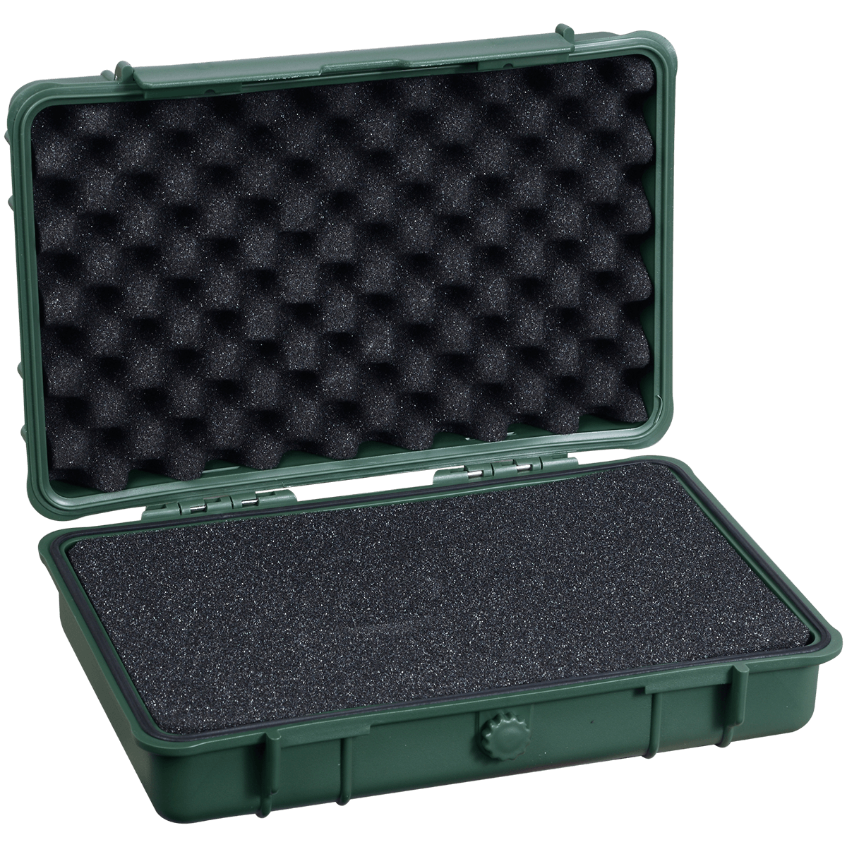 Pk Guardsman Plastic Travel Humidor 5Ct Green