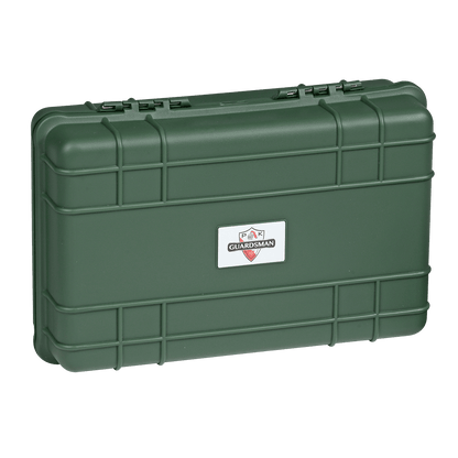 Pk Guardsman Plastic Travel Humidor 5Ct Green