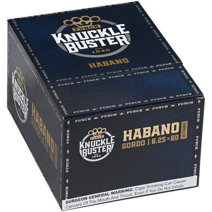 PUNCH KNUCKLE BUSTER HABANO GORDO 6.25x60 20 CT. BOX