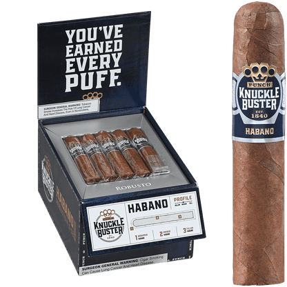 PUNCH KNUCKLE BUSTER HABANO ROBUSTO 4.50x50 25 CT. BOX