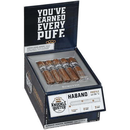 PUNCH KNUCKLE BUSTER HABANO ROBUSTO 4.50x50 25 CT. BOX