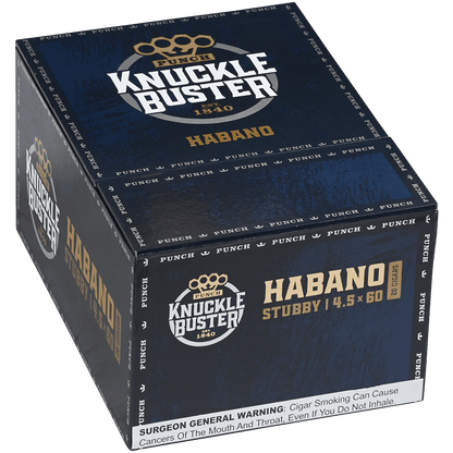 PUNCH KNUCKLE BUSTER HABANO STUBBY 4.25x60 20 CT. BOX
