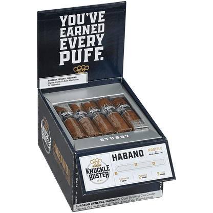 PUNCH KNUCKLE BUSTER HABANO STUBBY 4.25x60 20 CT. BOX