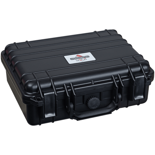 Pk Guardsman Plastic Travel Humidor 30 Ct Black