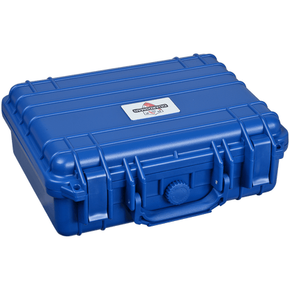 Pk Guardsman Plastic Travel Humidor 30 Ct Blue