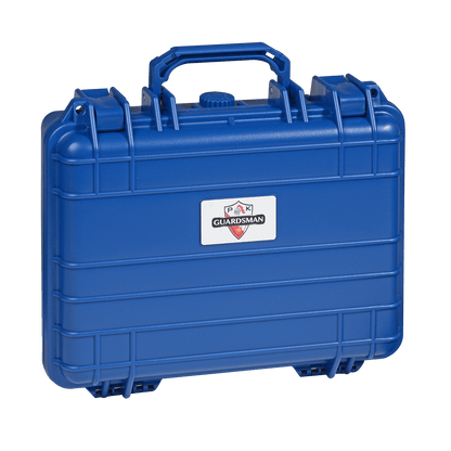 Pk Guardsman Plastic Travel Humidor 30 Ct Blue