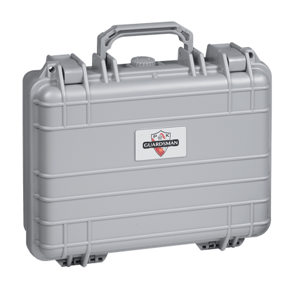 Pk Guardsman Plastic Travel Humidor 30 Ct Silver