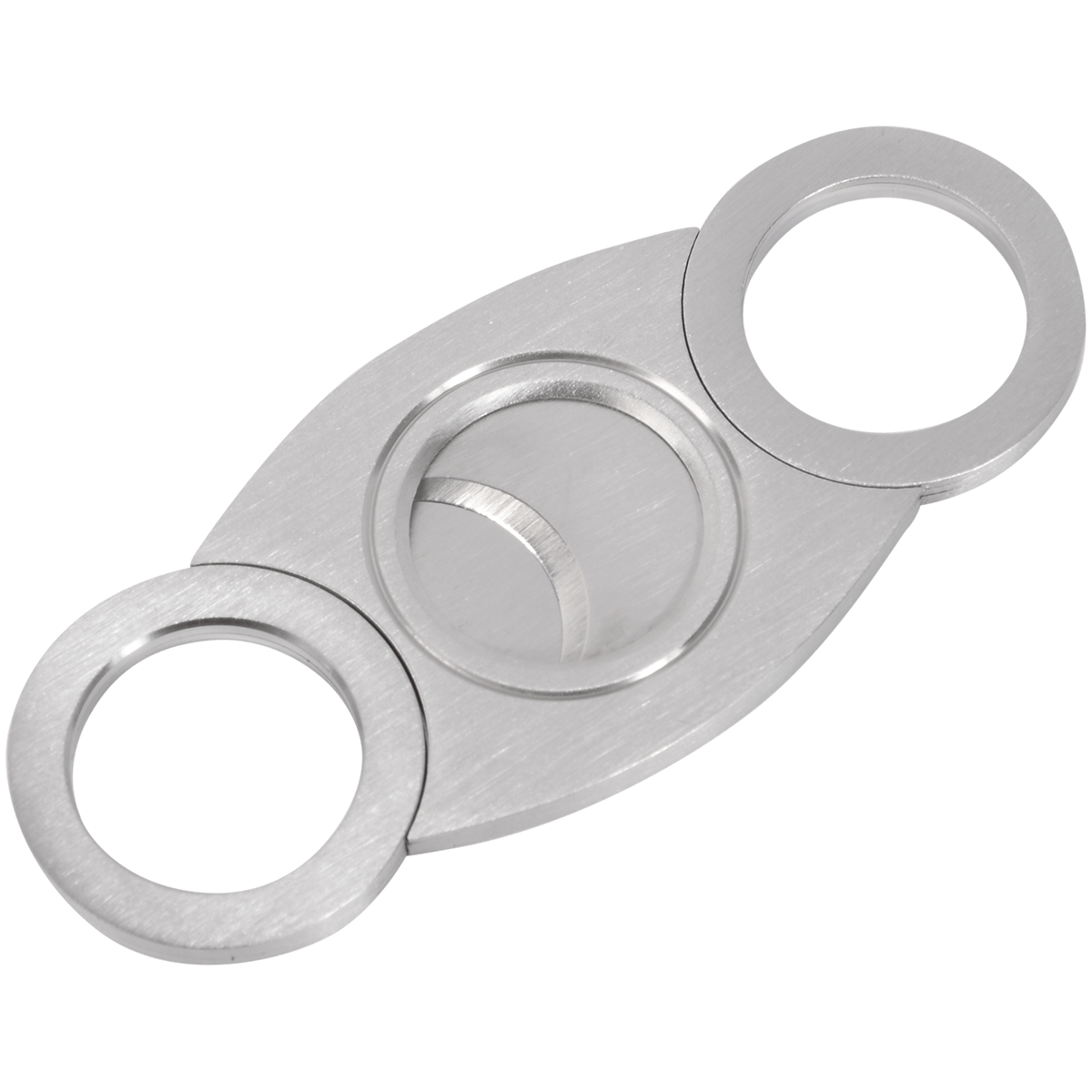 Guardsman 54 Gauge Cigar Cutter Double Blade Cutter Stainless Steel 12 Ct. Display