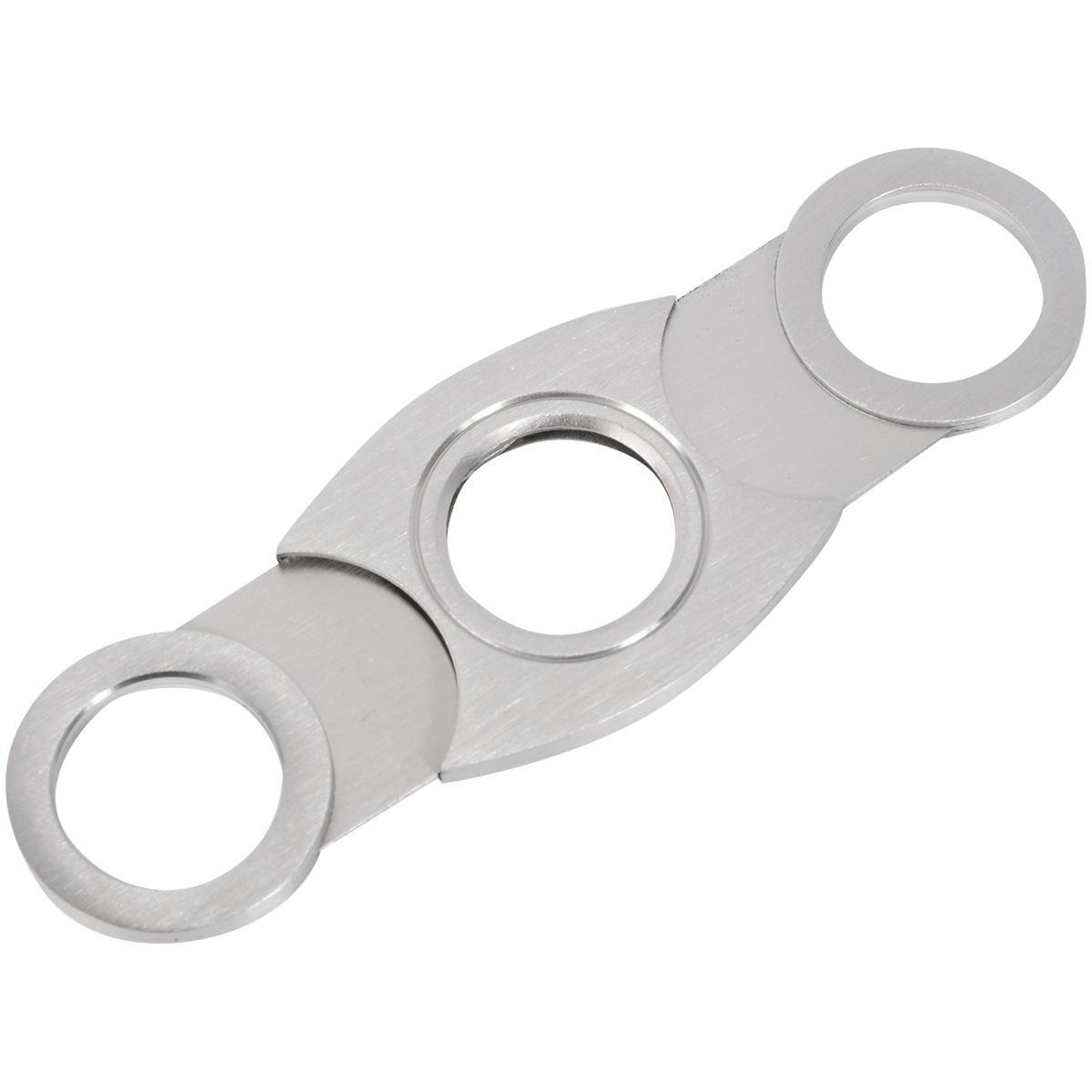 Guardsman 54 Gauge Cigar Cutter Double Blade Cutter Stainless Steel 12 Ct. Display
