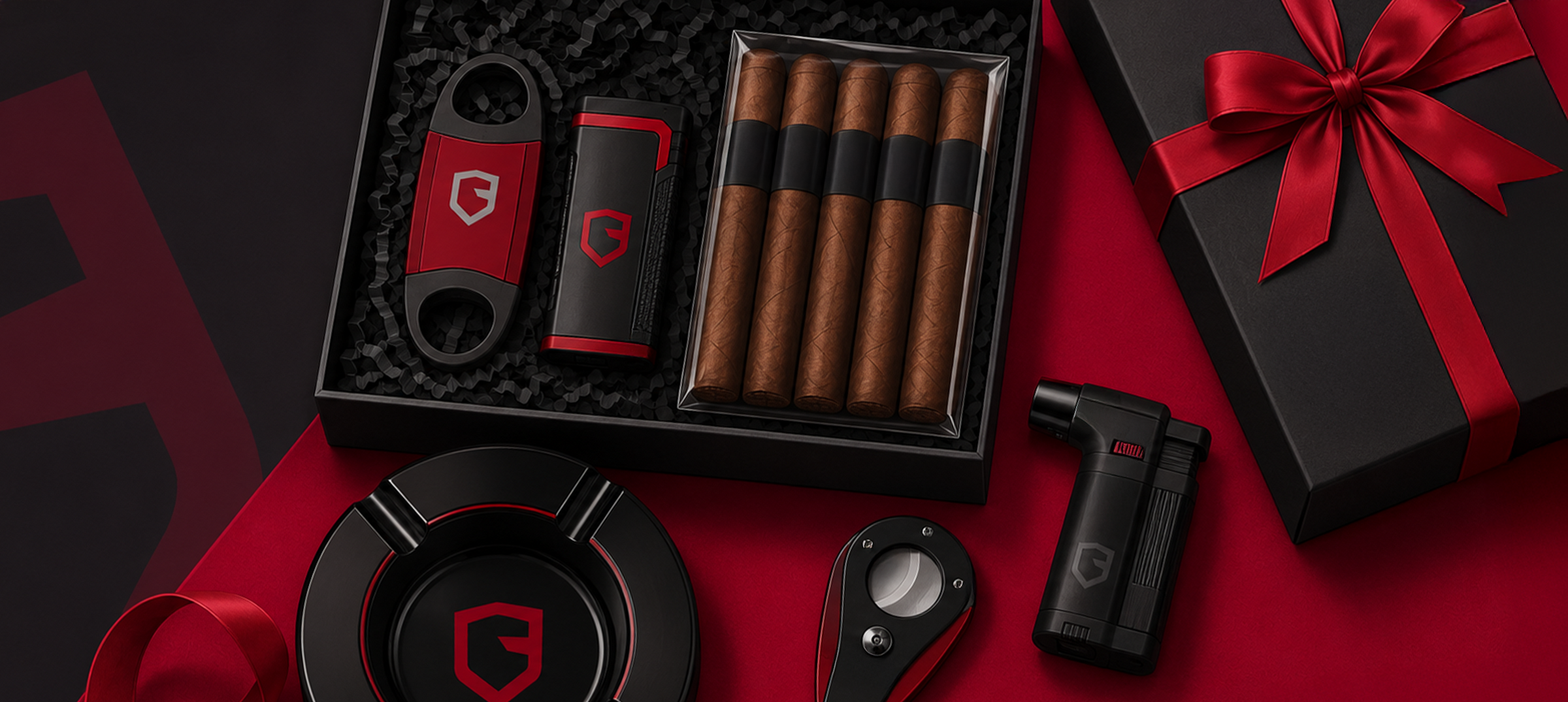 Premium cigar gift sets and assorted cigars for retail customers