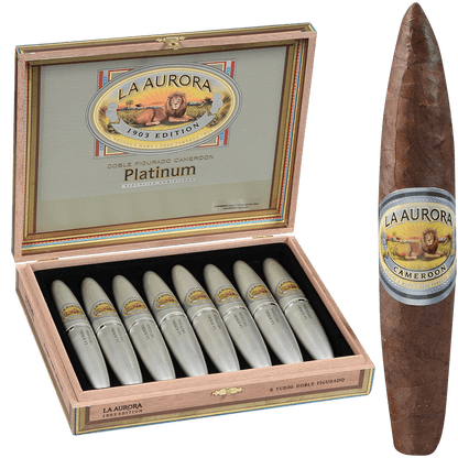 La Aurora Preferidos Platinum Tube 8Ct Box 5X54