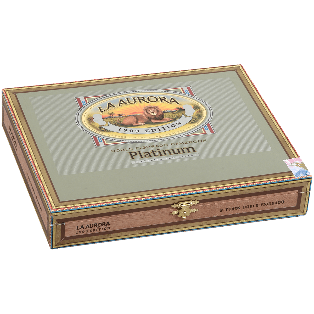 La Aurora Preferidos Platinum Tube 8Ct Box 5X54