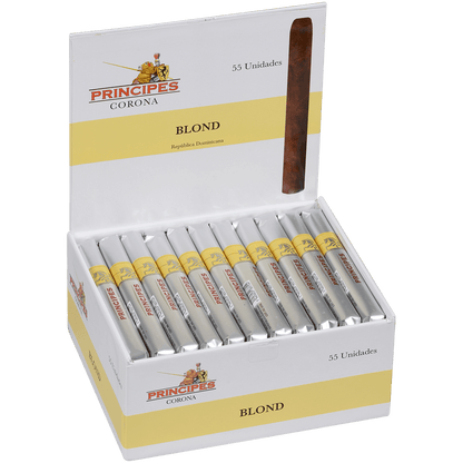 Principes Blond Corona 55 Ct Box 5X38