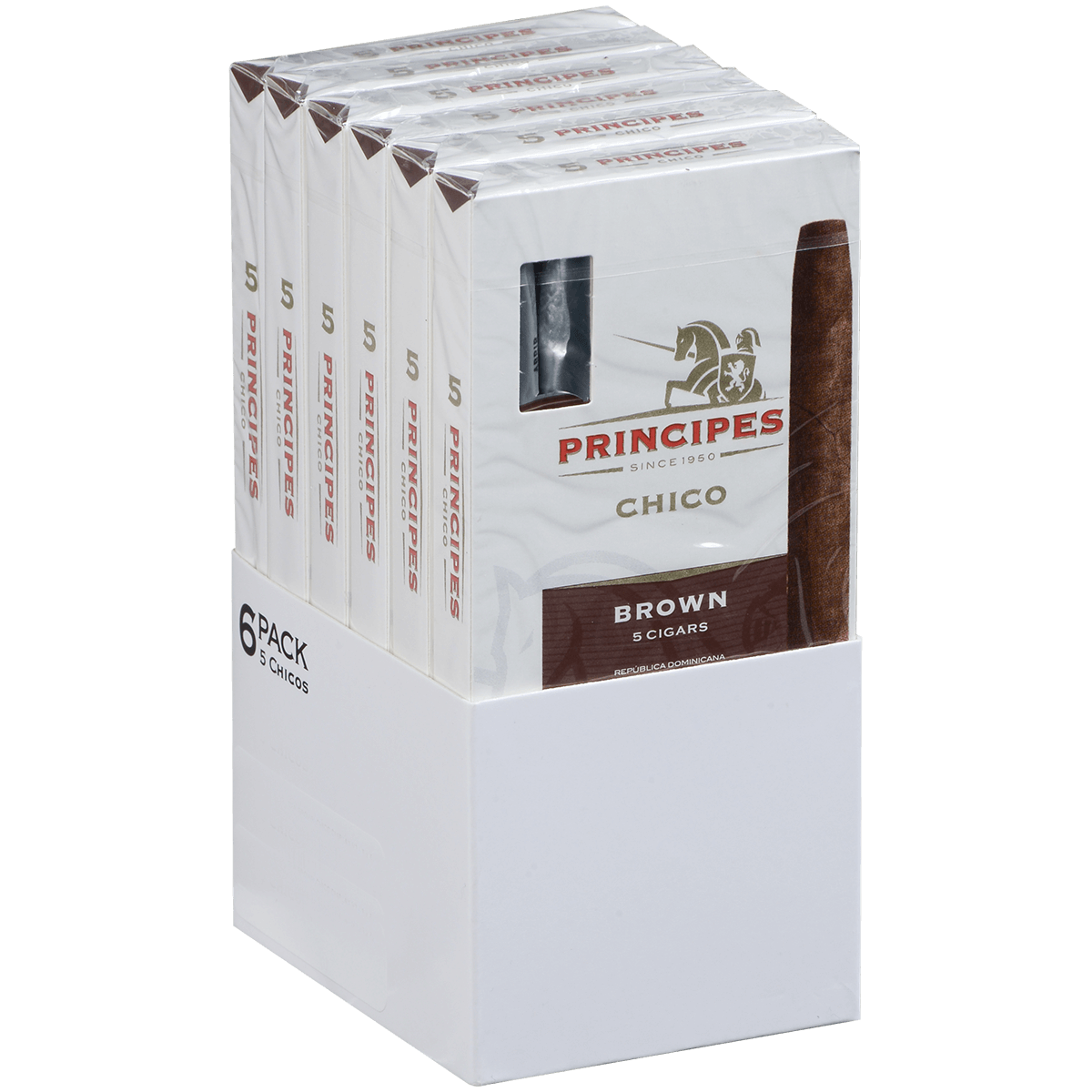Principes Brown Corona 5X38 Chico Display 6/5