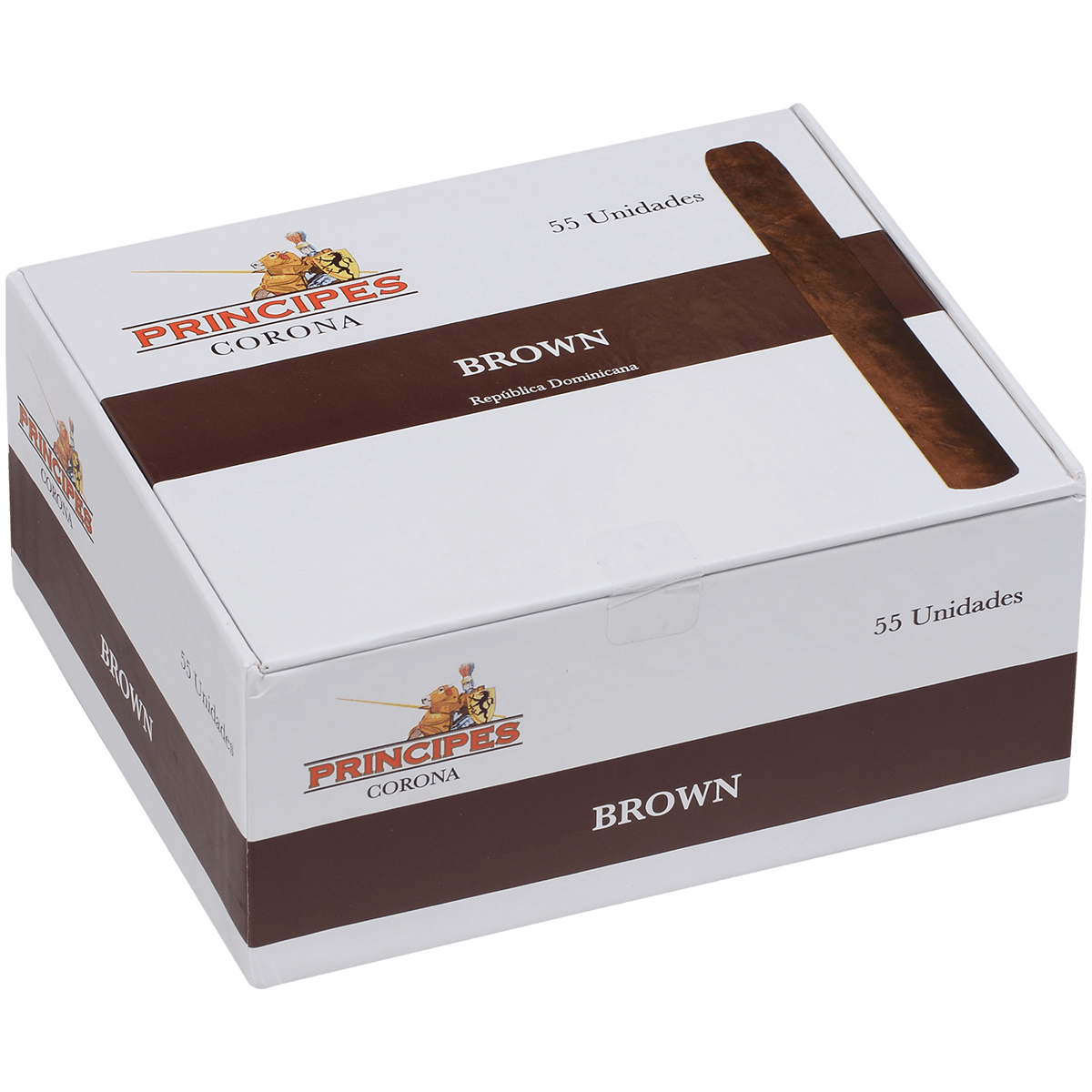 Principes Brown Corona 55 Ct Box 5X38