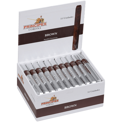 Principes Brown Corona 55 Ct Box 5X38