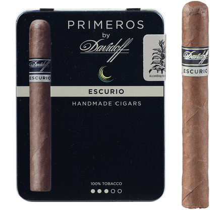 Davidoff Primeros Escurio 5/6 Tins 4.125 X34