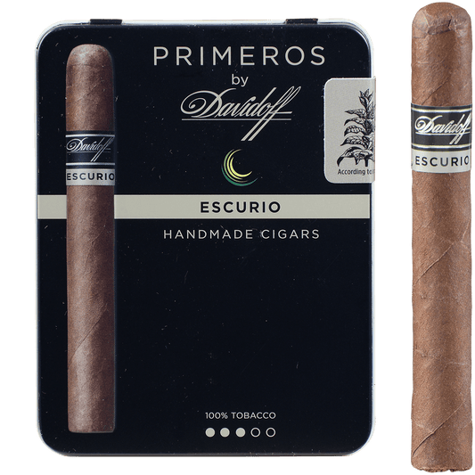 Davidoff Primeros Escurio 5/6 Tins 4.125 X34