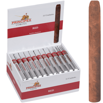 Principes Red Corona 55 Ct Box 5X38