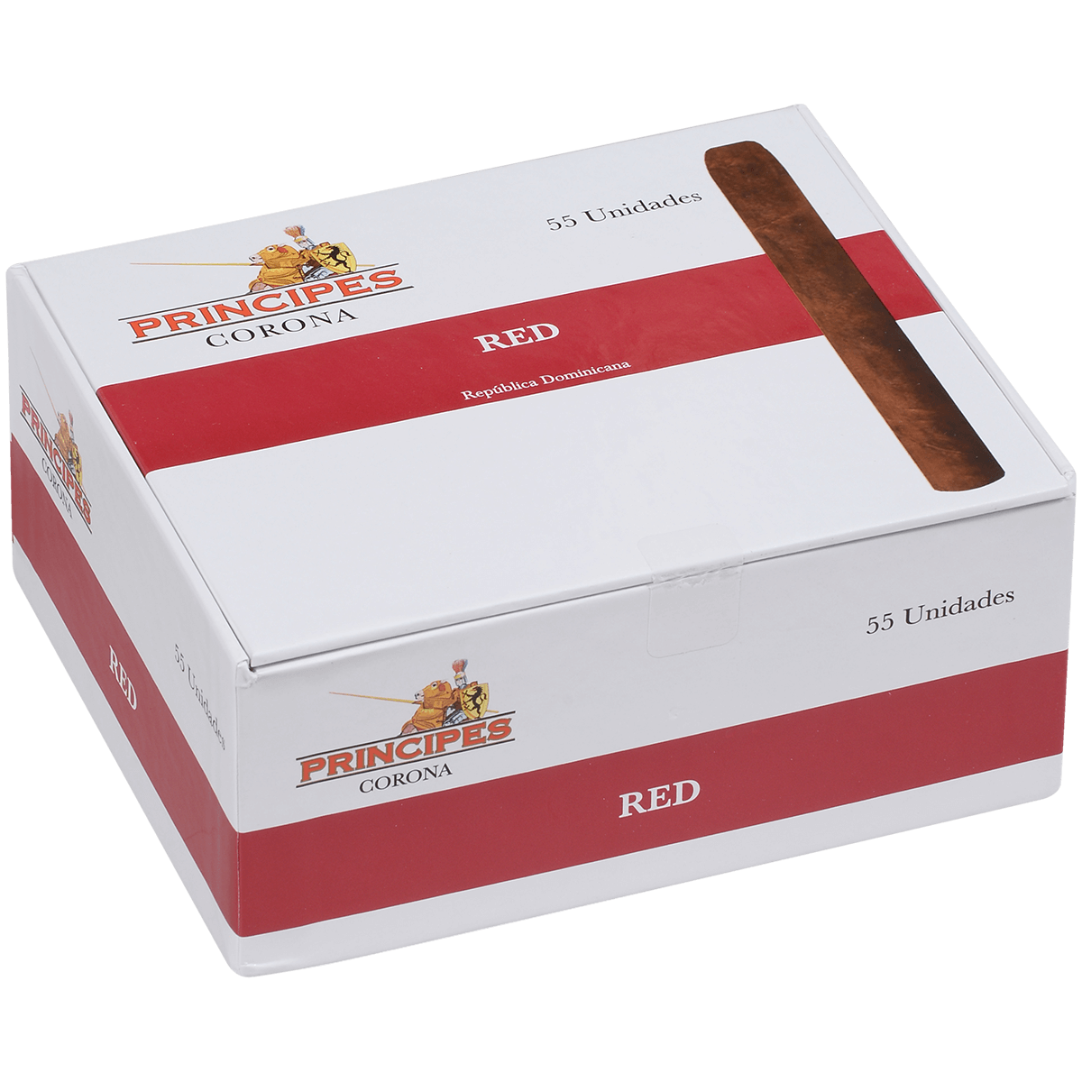 Principes Red Corona 55 Ct Box 5X38