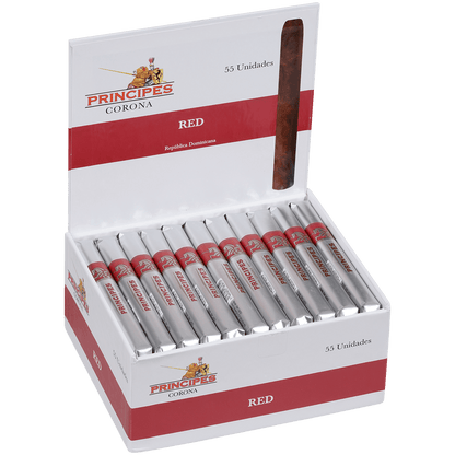 Principes Red Corona 55 Ct Box 5X38