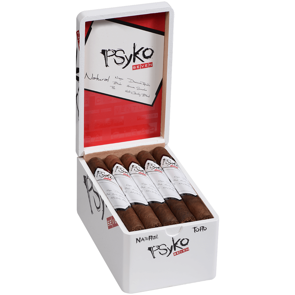 Psyko 7 Natural Toro 20 Ct. Box 6.25X48