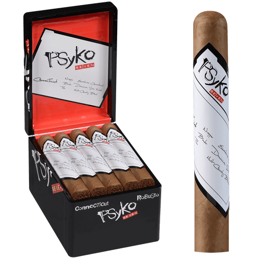 Psyko 7 Connecticut Robusto 20 Ct. Box 5.50X50