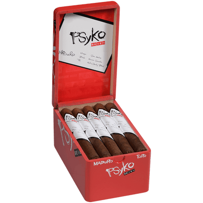 Psyko 7 Maduro Toro 20 Ct. Box 6.25X48
