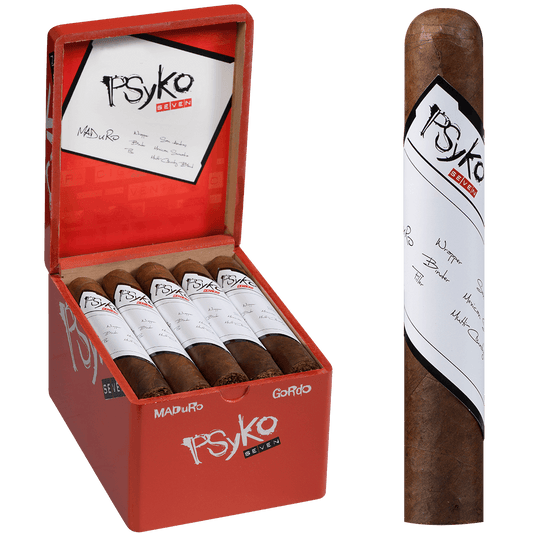 Psyko 7 Maduro Gordo 20 Ct. Box 6.00X60