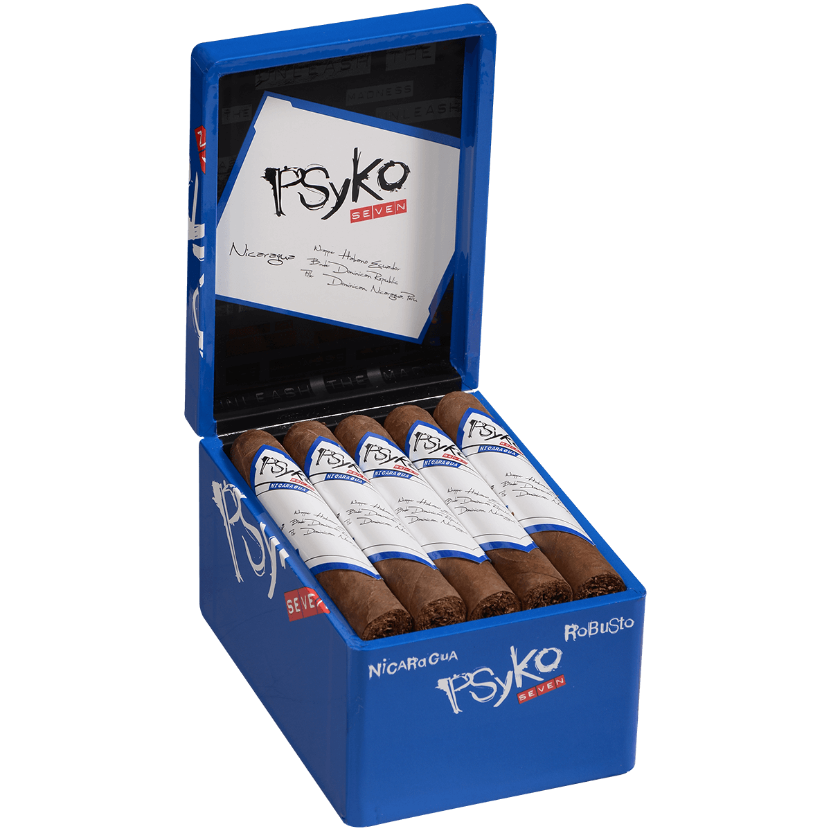 Psyko 7 Nicaraguan Robusto 20 Ct. Box 5.50X50