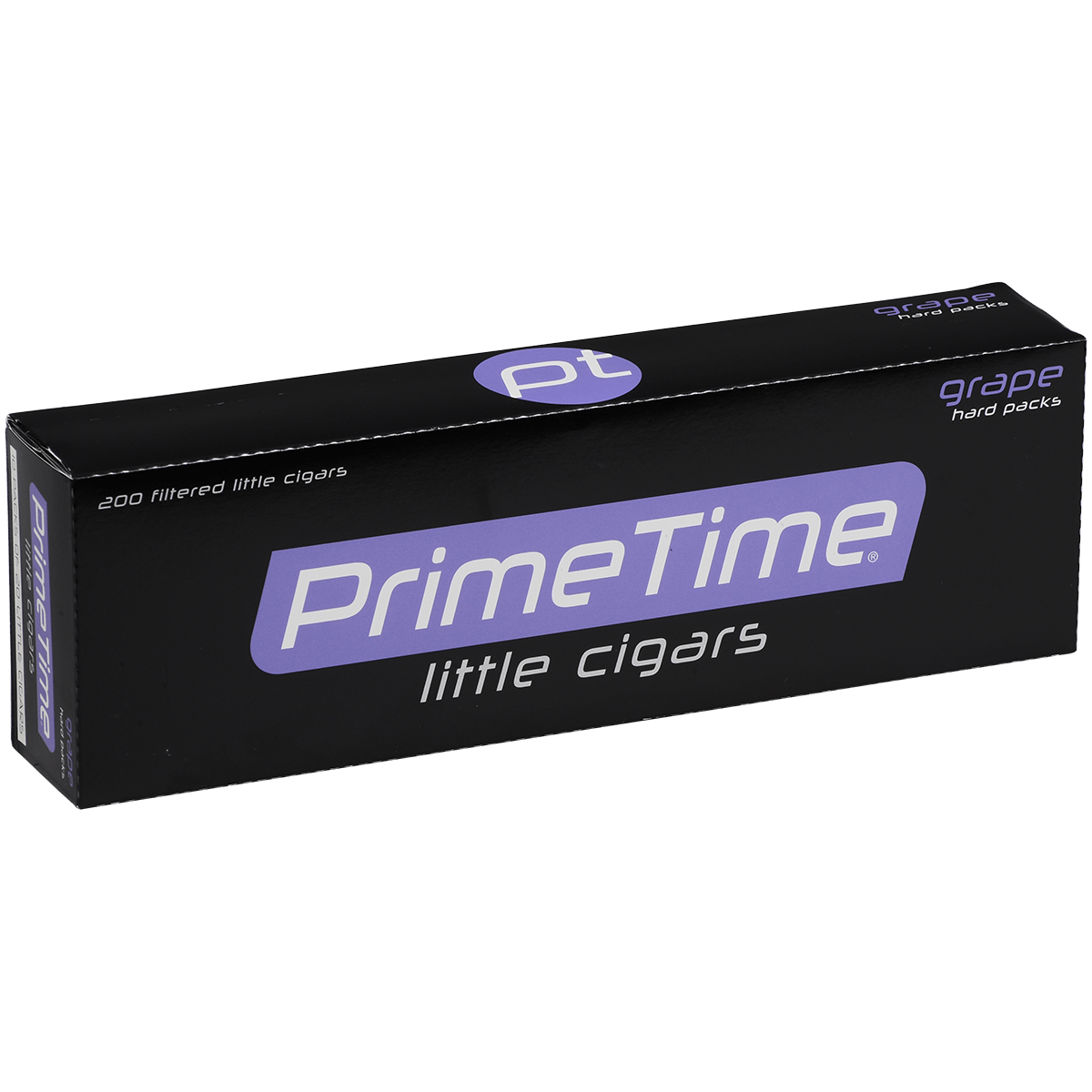 Prime Time Little Cigars Grape 10/20 Packs 3.27X20