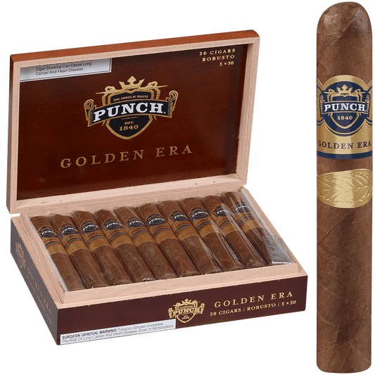 Punch Golden Era Robusto 20 Ct. Box 5.00X50