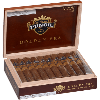 Punch Golden Era Robusto 20 Ct. Box 5.00X50