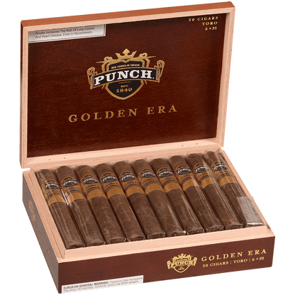 Punch Golden Era Toro 20 Ct. Box 6.00X52