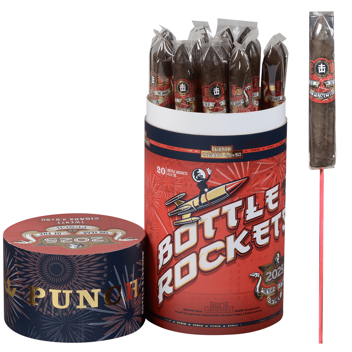 Punch Lunar New Year Bottle Rockets 20 Ct. Box 4.50X50