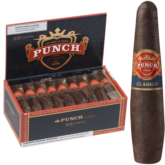 Punch Champion Double Maduro 25 Ct. Box 4.50X30/60/44