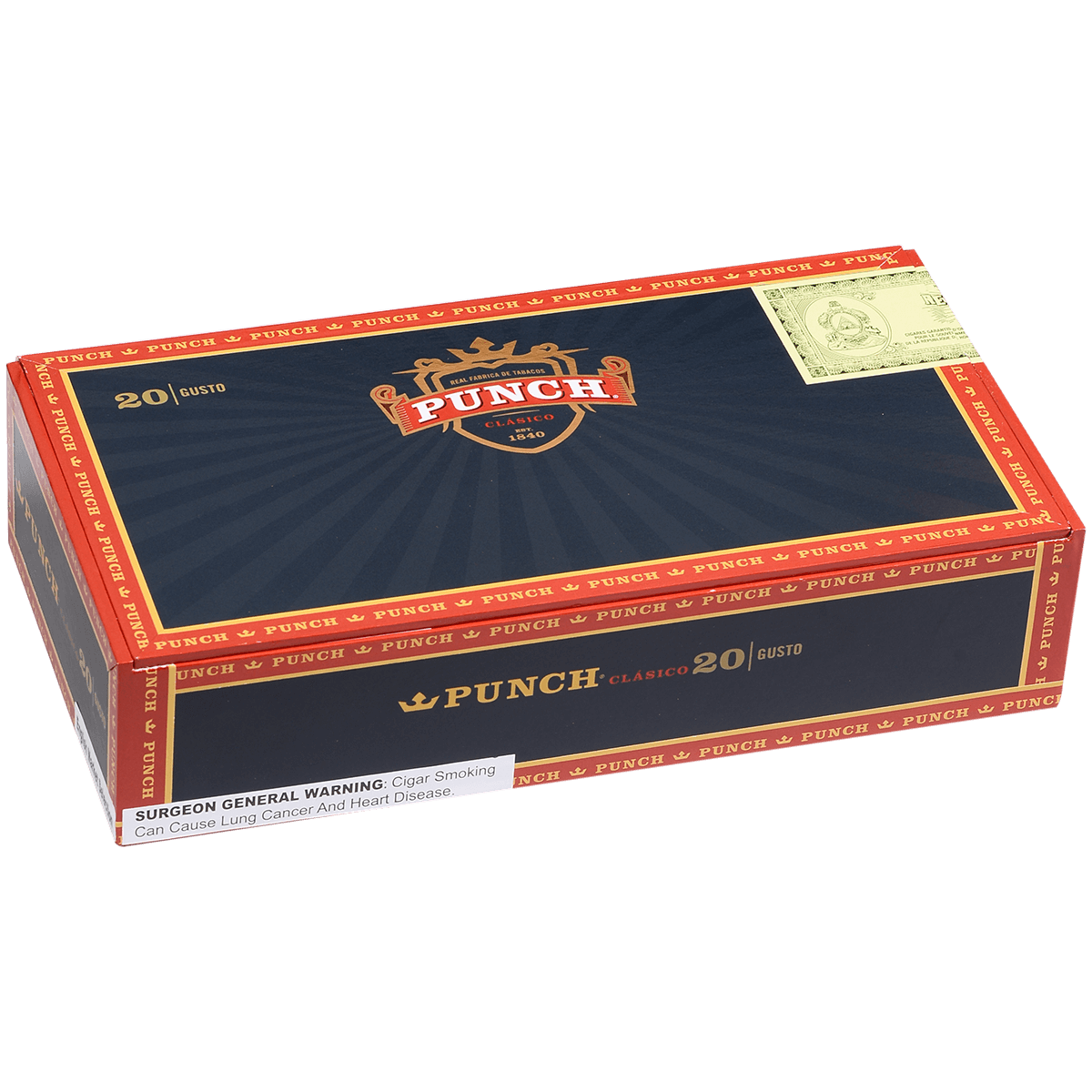 Punch Gusto Tubo Ems 20 Ct. Box 5.00X52