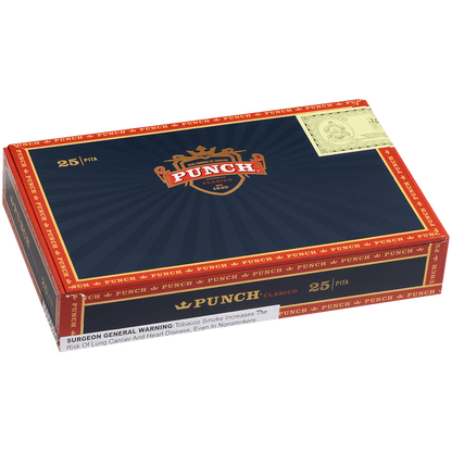 Punch Pitas Maduro 25 Ct. Box 6.12X48