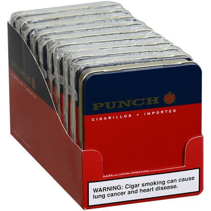Punch Cigarillo 10/20 Tins 4.00X24