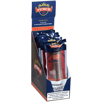 Punch Freshness Pack Robusto 6 Ct. Box 5.50X52