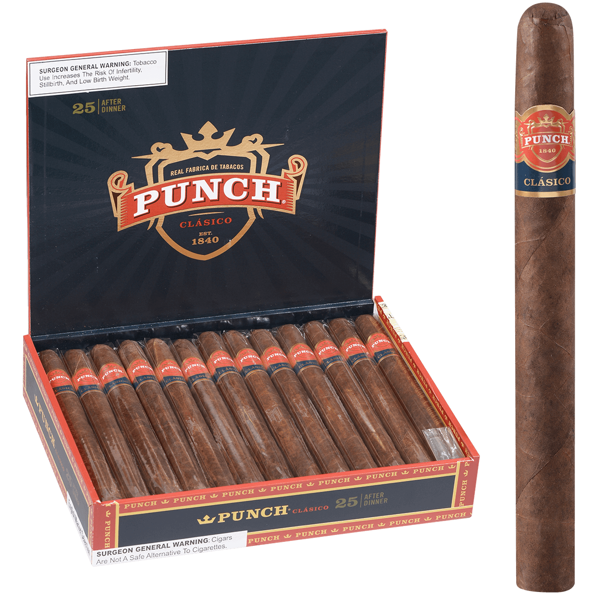 Punch Gran Puro Nicaragua Robusto 20 Ct. Box 4.87X48