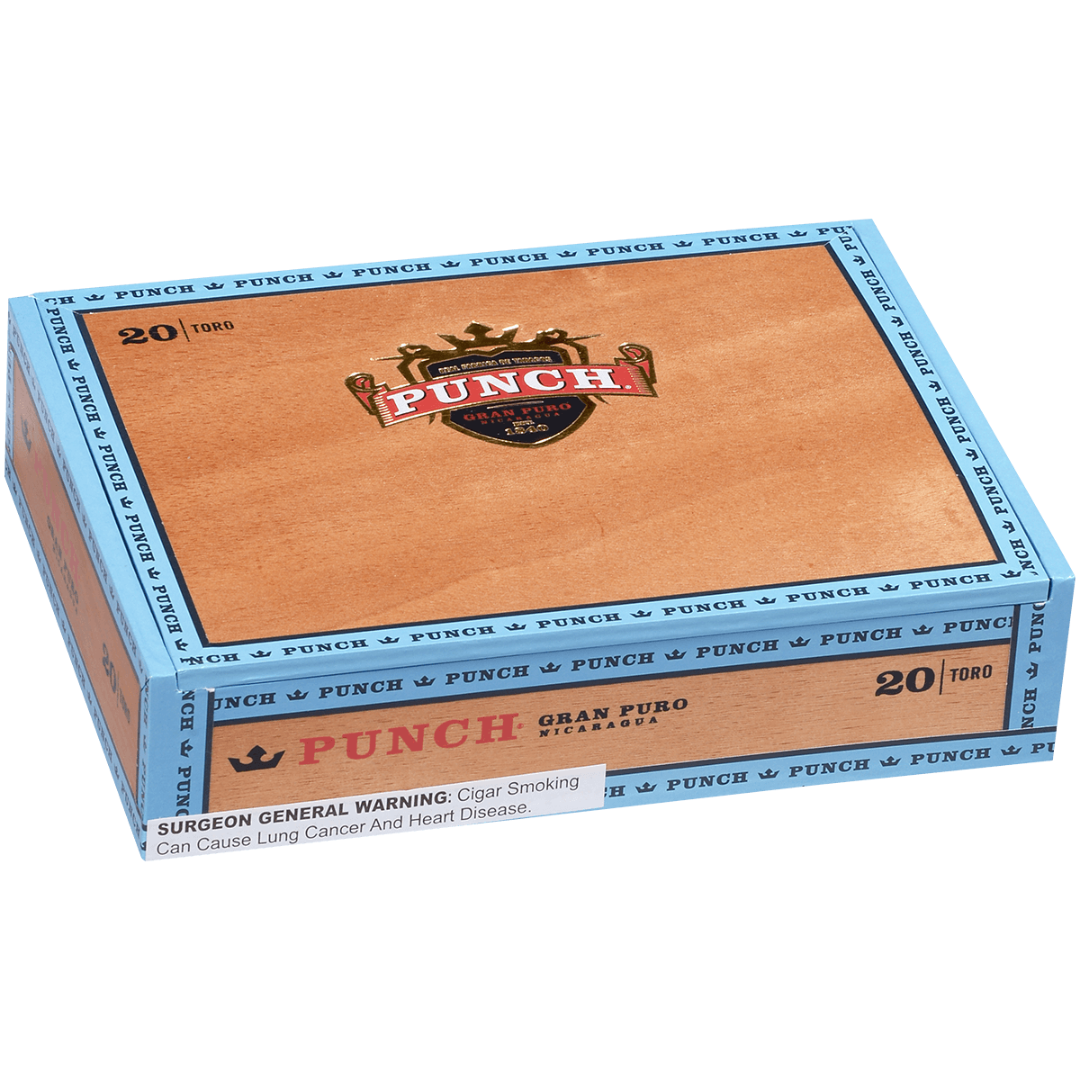 Punch Gran Puro Nicaragua Toro 20 Ct. Box 6.00X54