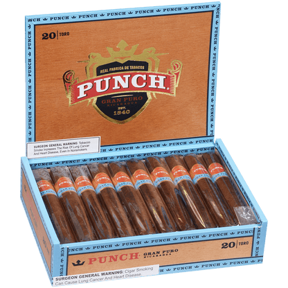 Punch Gran Puro Nicaragua Toro 20 Ct. Box 6.00X54